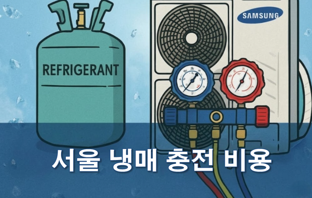 서울 에어컨 냉매 충전 저렴한 업체 추천 및 후기