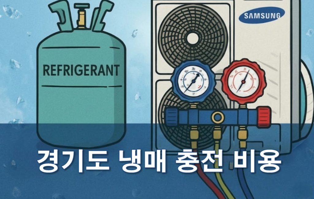 경기도 에어컨 냉매 충전 저렴한 업체 추천 및 후기