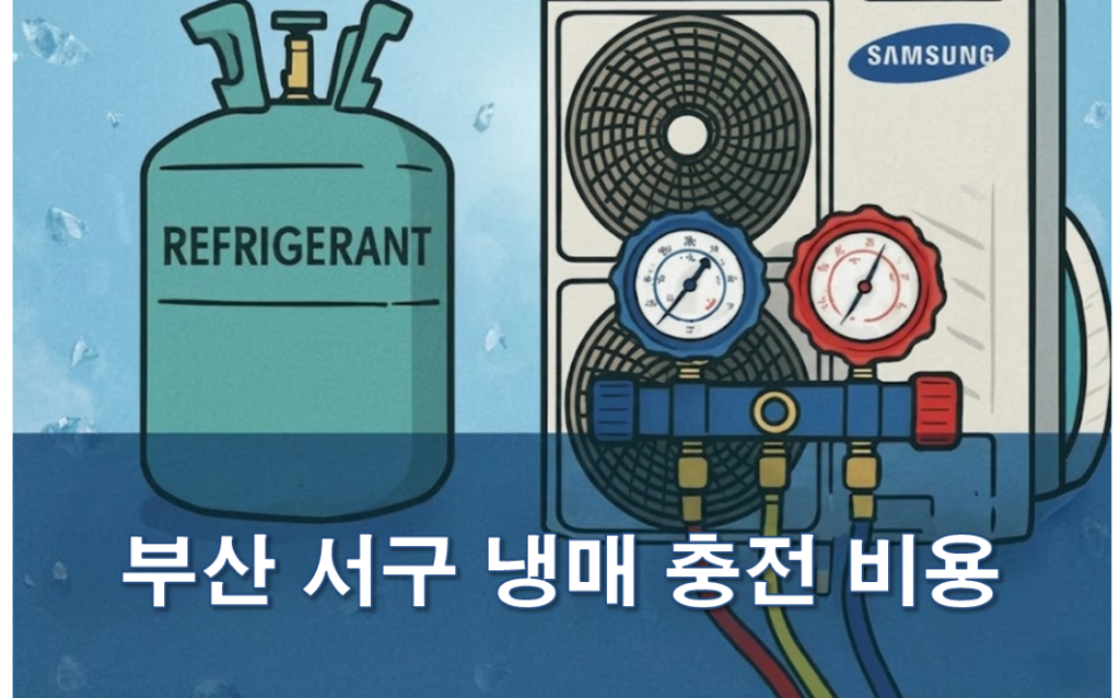 부산 서구 에어컨 냉매 충전 저렴한 업체 추천 및 후기